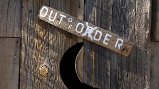 Clever Birthers Erect an 'Obama Presidential Library' Outhouse Complete With Nancy Pelosi Slut Graffiti